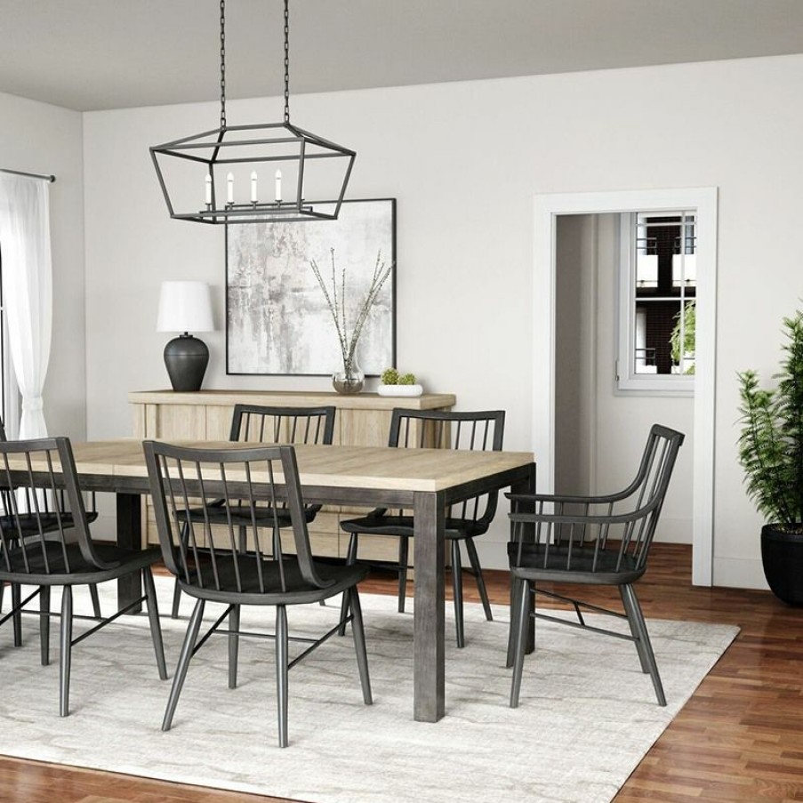 Dining Chairs | * Art Furniture Frame Windsor Side Chair Accent In Black