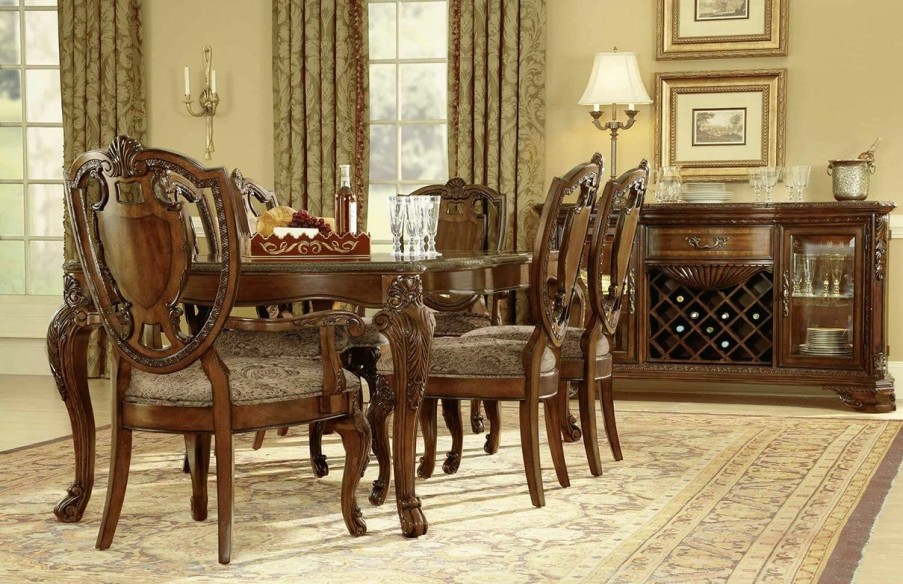 Dining Sets | * Art Furniture Old World Leg Dining Set In Cherry