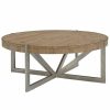 Coffee Table Sets | * Art Furniture Passage Round Cocktail Table In Light Oak