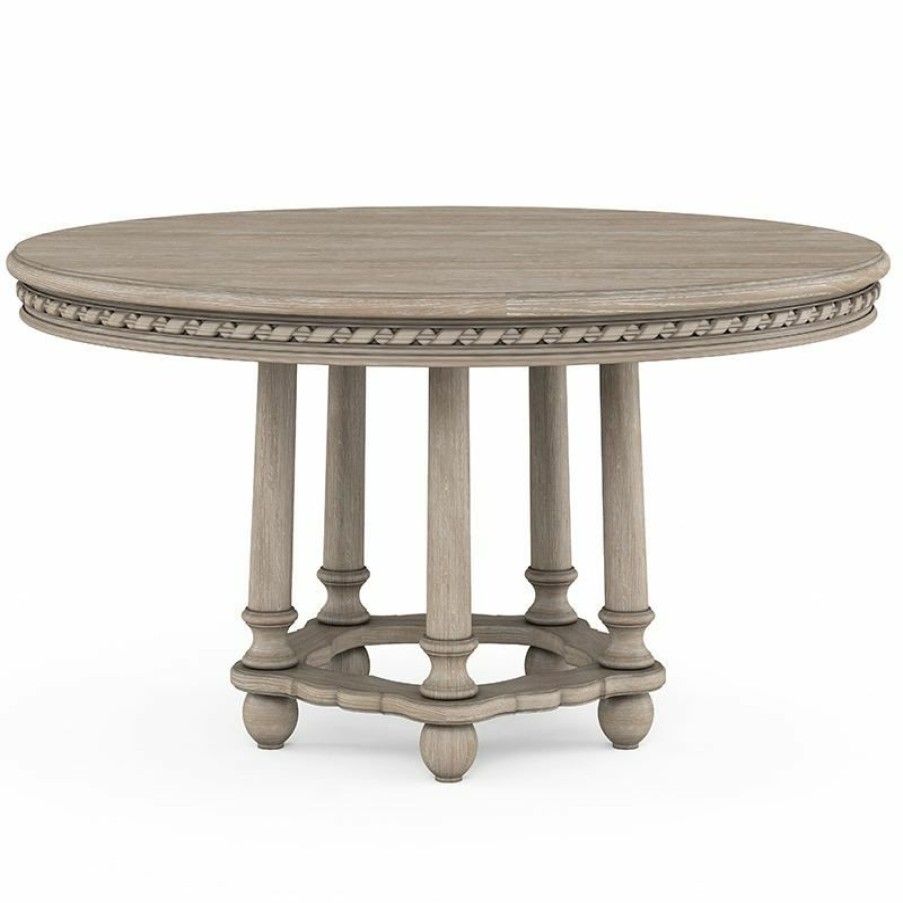 Dining Tables | * Art Furniture Somerton Round Dining Table In Antique Brown