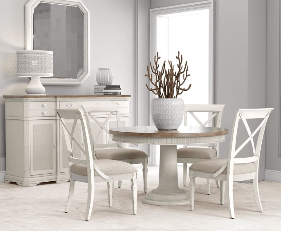 Dining Sets | * Art Furniture Palisade Round Dining Set In Vintage White