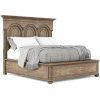 King Beds | * Art Furniture Architrave King Panel Bed In Rustic Almond