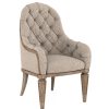 Dining Chairs | * Art Furniture Architrave Upholstered Arm Chair In Rustic Almond