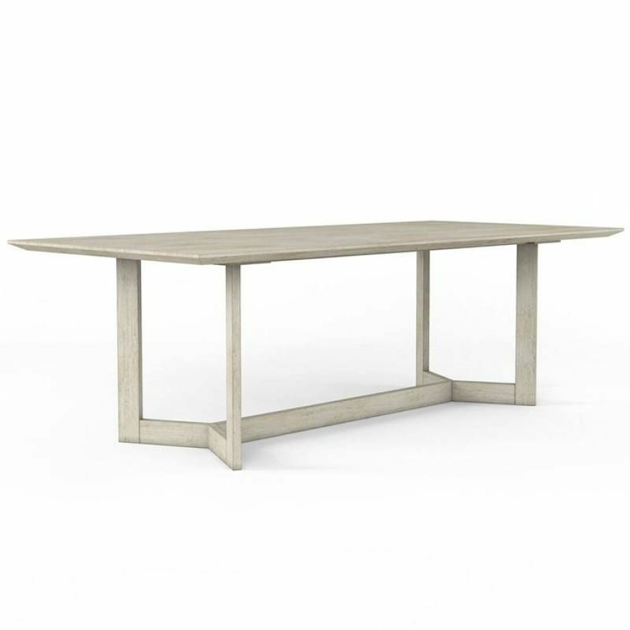 Dining Sets | * Art Furniture Cotiere Rectangular Trestle Dining Set In Light Wood