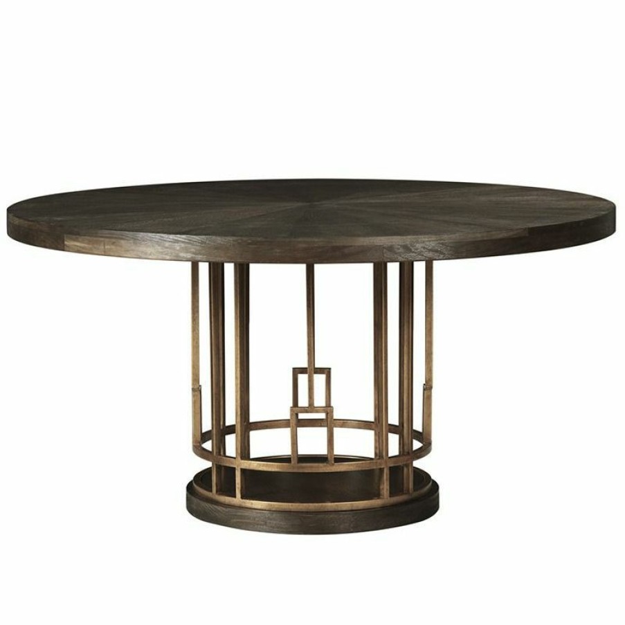 Dining Tables | * Art Furniture Wood Wright Meyer Pedestal Dining Table In Espresso