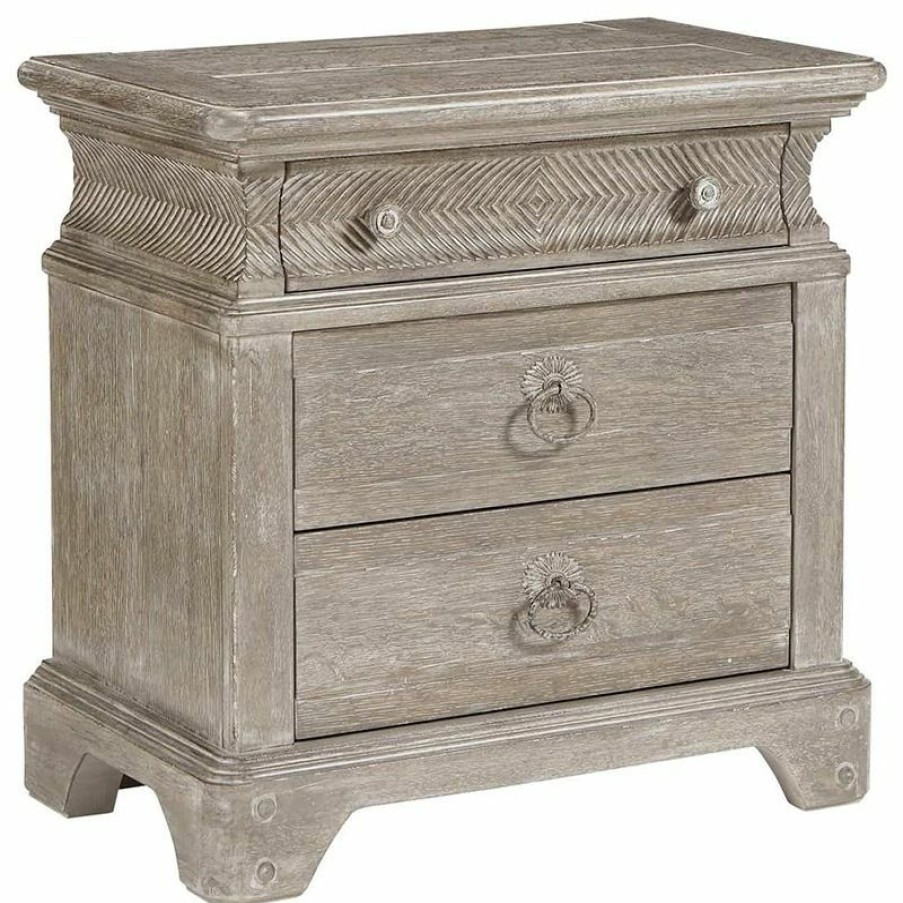 Nightstands | * Art Furniture Summer Creek Bedside Chest In Medium Oak