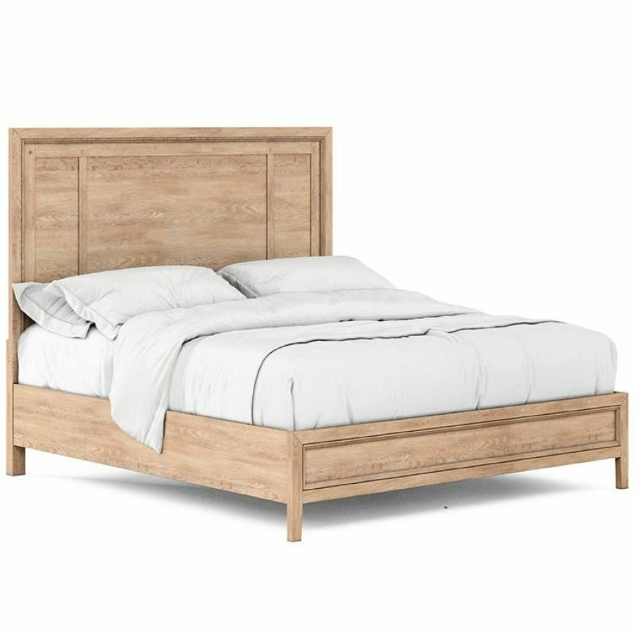 Queen Beds | * Art Furniture Post Queen Panel Bed In Greyed Brown