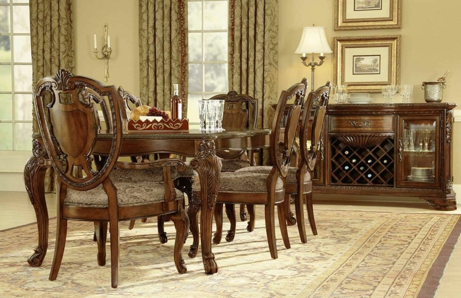 Dining Tables | * Art Furniture Old World Leg Dining Table In Cherry