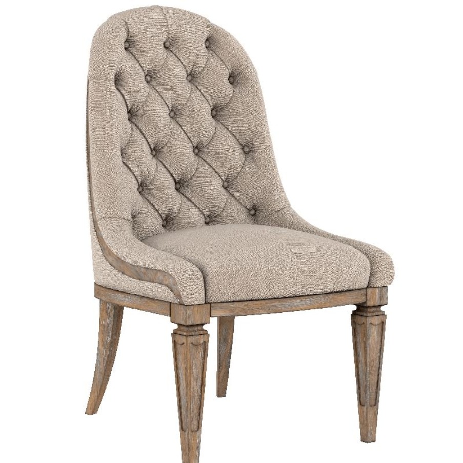 Dining Chairs | * Art Furniture Architrave Upholstered Side Chair In Rustic Almond