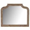 Mirrors | * Art Furniture Architrave Mirror In Rustic Almond