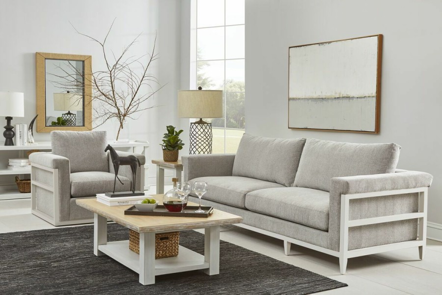 Coffee Table Sets | * Art Furniture Post Rectangular Cocktail Table In Greyed Brown