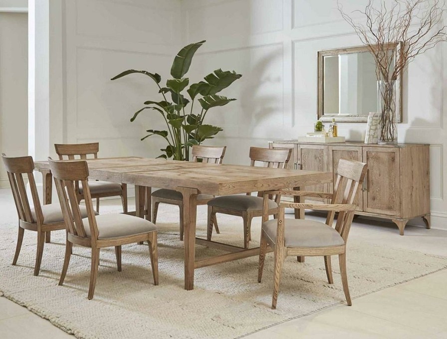 Dining Chairs | * Art Furniture Passage Slat Back Side Chair In Light Oak