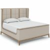 King Beds | * Art Furniture Passage King Upholstered Bed In Light Oak