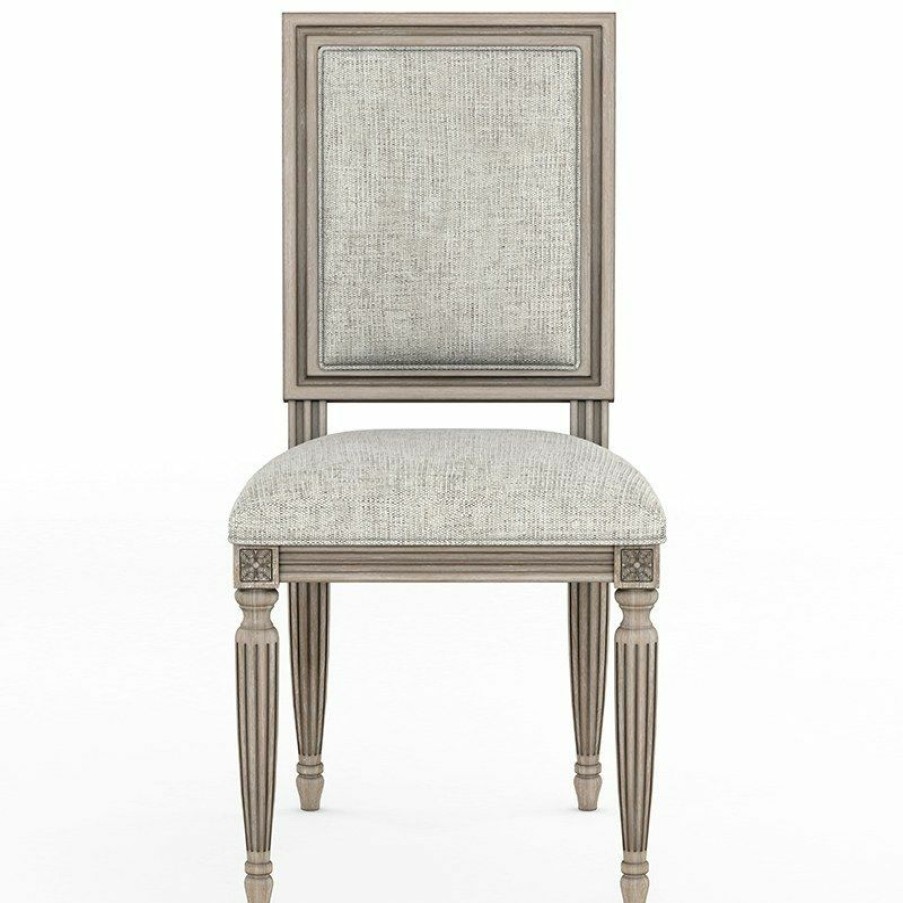 Dining Chairs | * Art Furniture Somerton Upholstered Back Side Chair In Antique Brown