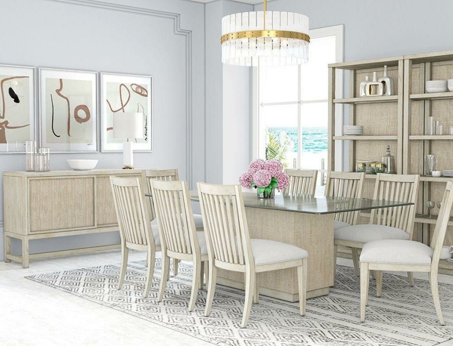 Dining Sets | * Art Furniture Cotiere Rectangular Pedestal Dining Set In Light Wood