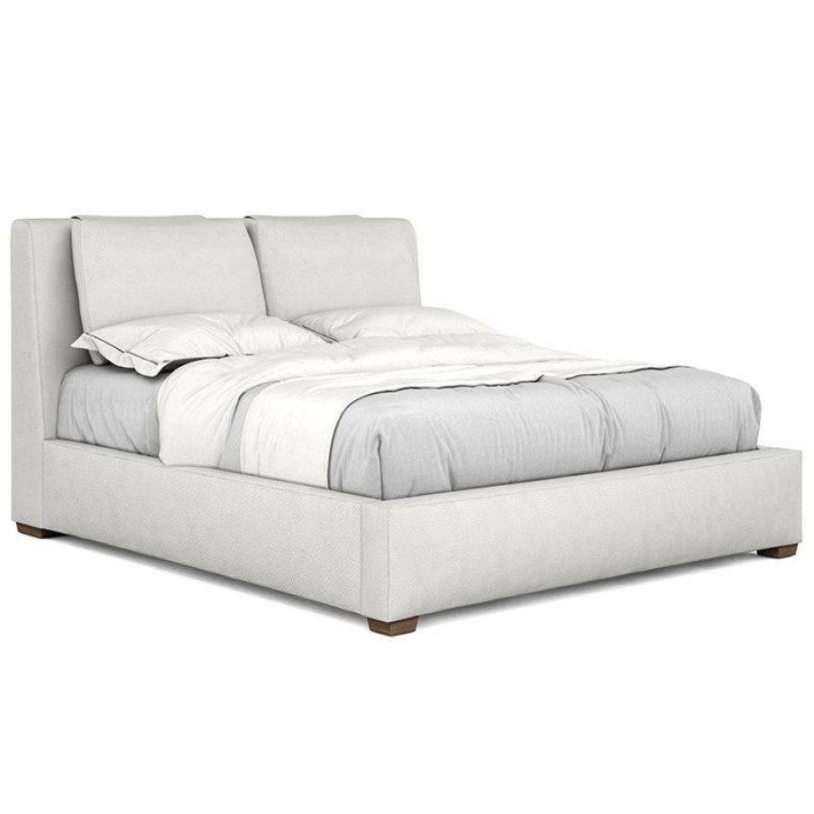 Queen Beds | * Art Furniture Stockyard Queen Upholstered Bed In Light Wood