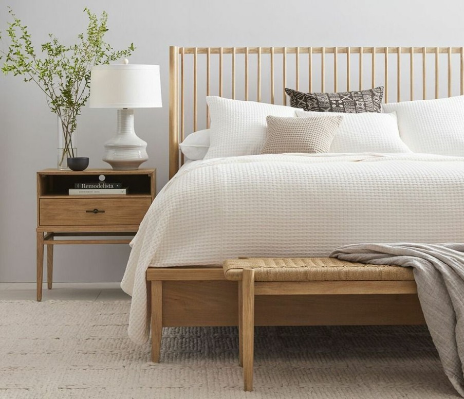 King Beds | * Art Furniture Frame King Spindle Bed In Chestnut