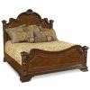 King Beds | * Art Furniture Old World California King Panel Bed In Medium Cherry