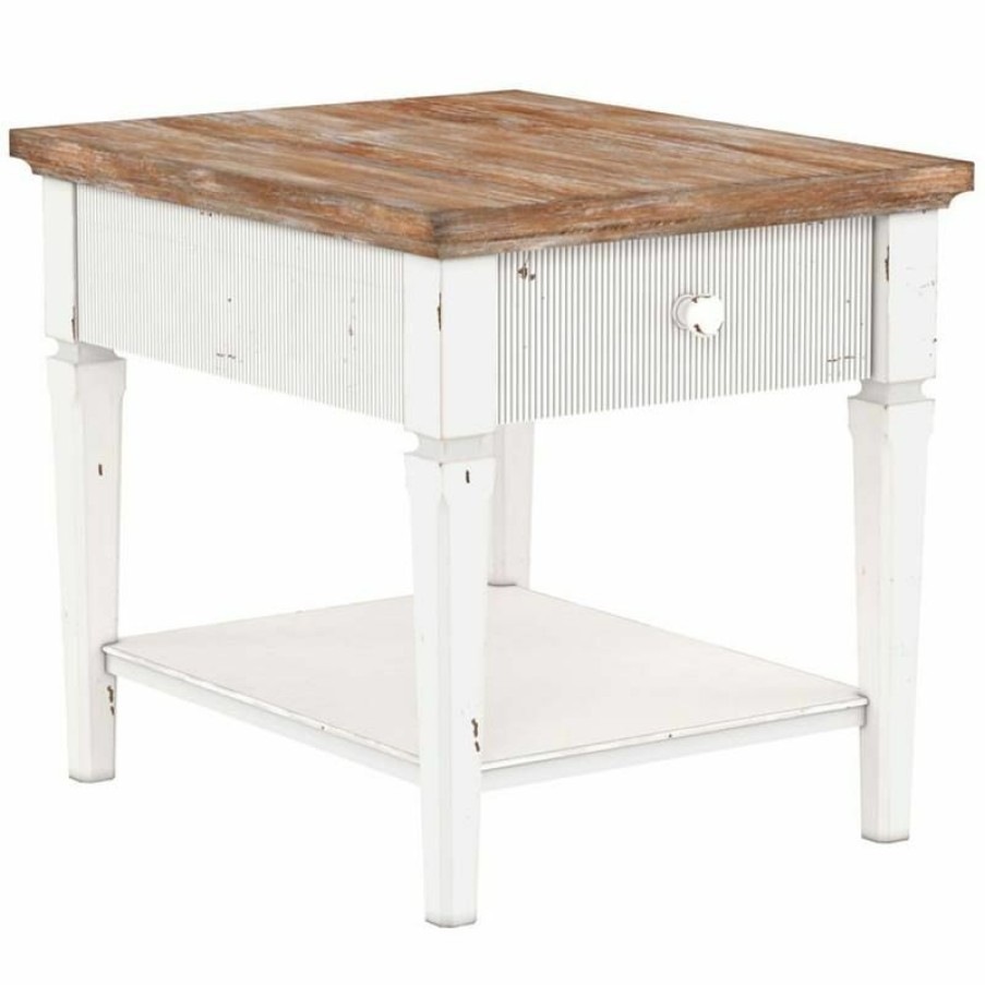 End Tables | * Art Furniture Palisade End Table In Vintage White