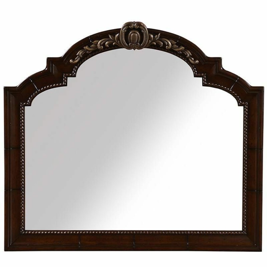 Mirrors | * Art Furniture Valencia Landscape Mirror In Dark Oak